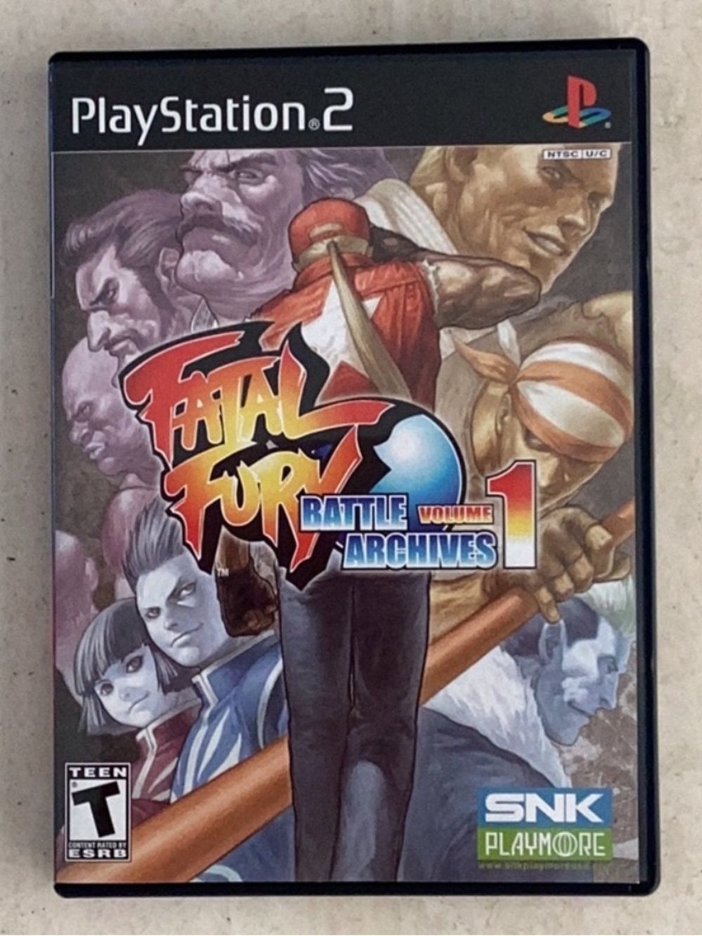 Fatal Fury Battle Archives Volume 1 PlayStation 2 Game PS2 CIB